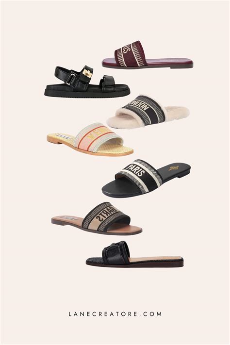 dior inspired slides|christian dior slides dupes.